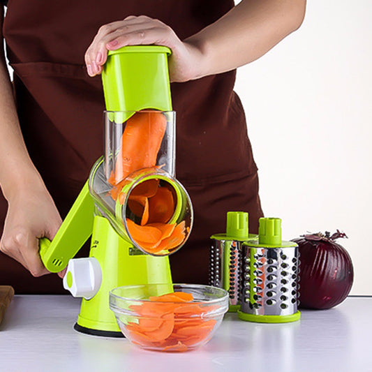 Round Mandoline Vegetable Slicer & Grater
