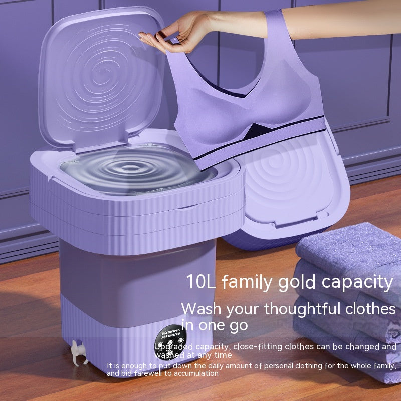 Foldable Mini Washing Machine for Small Clothes
