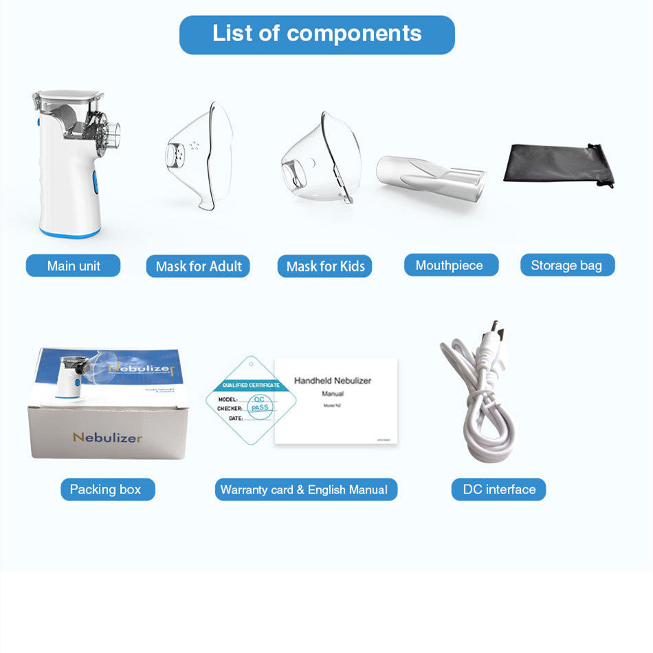 جهاز استنشاق محمول منزلي صغير الحجم