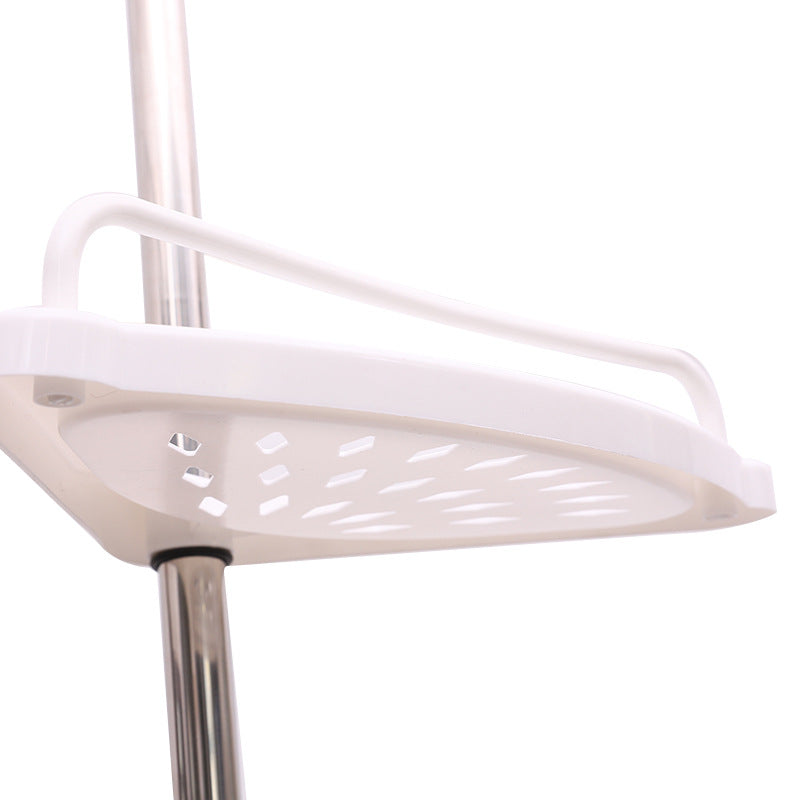 Bathroom Storage Rack Punch Free Telescoping